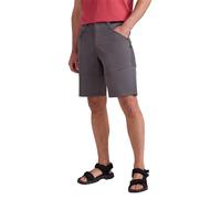 Mountain Warehouse Jungle Mens Trekking Shorts - Cotton Polyester Pants with Lots of Pockets & Elastic Waistband - Spring Summer, Beach, Walking & Outdoors Charcoal Men's W38