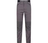 Mountain Warehouse Jungle Mens Trekking Trousers - Water-Resistant Bottoms, UV Protect & Elastic Waistband Pants - Spring Summer, Outdoors & Trekking Charcoal (Trekking Short) Men's W32
