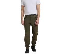 Mountain Warehouse Jungle Mens Trekking Trousers - Water-Resistant, UV Protect, Elastic Waistband, Bottoms - Best for Spring Summer, Walking, Hiking, Outdoors & Trekking Khaki Men's W36