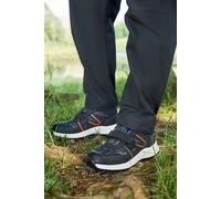 Mountain Warehouse Jupiter Kids Adaptive Waterproof Walking Boots - Trainer Shoes with Adjustable Straps for Boys & Girls Orange Mix Kids Shoe Size 12 UK