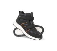 Mountain Warehouse Jupiter Kids Adaptive Waterproof Walking Boots - Trainer Shoes with Adjustable Straps for Boys & Girls Orange Mix Kids Shoe Size 3 UK