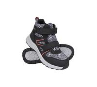 Mountain Warehouse Jupiter Kids Adaptive Waterproof Walking Boots - Black