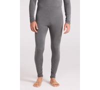 Mountain Warehouse Keep The Heat Mens Isotherm Pant - Lightweight Thermal Leggings with Moisture Wicking - Winter Camping, Outdoors, Travelling & Hiking Charcoal S