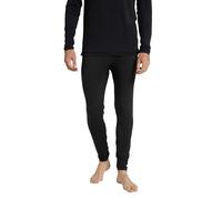 Mountain Warehouse Keep The Heat Mens Isotherm Pant - Lightweight Thermal Leggings with Moisture Wicking - Winter Camping, Outdoors, Travelling & Hiking Black L
