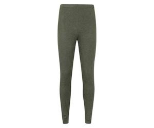 Mountain Warehouse Keep The Heat Mens Isotherm Pant - Lightweight Thermal Leggings with Moisture Wicking - Winter Camping, Outdoors, Travelling & Hiking Khaki L