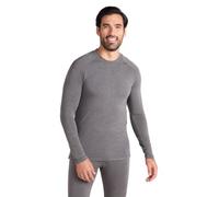Mountain Warehouse Keep The Heat Mens Thermal Top - Lightweight, Isotherm & Moisture Wicking Baselayer - Winter Camping, Outdoors, Travelling & Hiking Charcoal M
