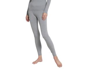 Mountain Warehouse Keep The Heat Womens Baselayer Pants - Isotherm, Quick Dry & Moisture Wicking Ladies Leggings - Spring Summer, Outdoors, Travelling & Hiking Light Grey Women's Size 12