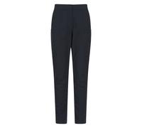 Mountain Warehouse Kesugi Womens Superslim Stretch Trousers - Water-Resistant, Quick Drying, Pockets - Best for Autumn, Winter, Outdoors & Everyday Wear Black Women's Size 22