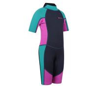 Mountain Warehouse Kids 2.5/2mm Shorty Wetsuit Boys & Girls Grape (Kids) 3-4y