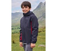 Mountain Warehouse Cannonball Kids 3 in 1 Waterproof Jacket - Breathable Triclimate Rain Jacket, Taped Seams Kids Coat, Detachable Hood - Kids Coat for Walking Grey (01) Kids Size 2-3 Years