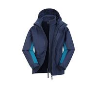 Mountain Warehouse Kids 3 in 1 Waterproof Jacket Fleece Lined Coat Boys Girls