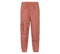 Mountain Warehouse Kids Active Hiking Trousers - Rust - 11-12 Years - Rust - 65% Polyester/35% Cotton