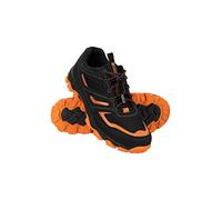 Mountain Warehouse Kids Approach Running Trainers. Indoor & Outdoor Sports Shoes for Boys & Girls. Lightweight, Durable & Breathable - for Spring Summer, Walking & Hiking Grey Kids Shoe Size 12