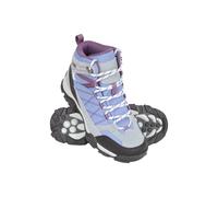 Mountain Warehouse Trail Kids Waterproof Boots - Synthetic Mesh Upper Girls & Boys Shoes, EVA Footbed, High Traction - Best for Spring Summer, Hiking & Outdoors Lilac Junior Shoe Size 2
