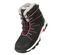 Mountain Warehouse Kids Comet Waterproof Snow Boots - Black - Black - 2 UK
