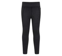 Mountain Warehouse Kids Contin Thermal Trekking Leggings - Dark Grey - 2-3 Years - Dark Grey - 86% Polyester/14% Elastane