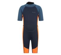 Mountain Warehouse Kids Contrast Panel Wetsuit - Bright Orange - 3-4 Years - Bright Orange