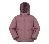 Mountain Warehouse Kids Cortina Water Resistant Padded Ski Jacket - Dark Pink - 5-6 Years - Dark Pink