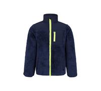 Mountain Warehouse Kids Cosy Sherpa Fleece - Warm & Cosy, Lightweight Sweatshirt with Front Pockets, Boys & Girls - Spring Summer, Outdoors, Holiday & Walking Navy Kids Size 5-6 Years