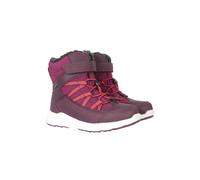 Mountain Warehouse Denver Kids Unisex Waterproof Snow Boots, Textile Upper, Sherpa Lining, TPR Rubber, Boys & Girls - Best for Winter Skiing, Sports, Walking & Outdoors Berry Kids Shoe Size 10