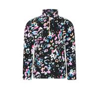 Mountain Warehouse Kids Endeavour Abstract Half Zip Fleece Top - Black - 13 Years - Black - 100% Polyester