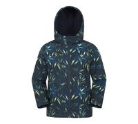 Mountain Warehouse Kids Exodus Water Resistant Soft Shell Jacket - Petrol - 5-6 Years - Petrol - 94% Polyester/6% Elastane