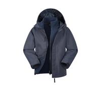 Mountain Warehouse Kids Fell 3 in 1 Jacket Water Resistant Children Raincoat