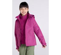 Mountain Warehouse Kids Fell 3 in 1 Jacket Water Resistant Children Raincoat