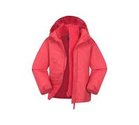 Mountain Warehouse Kids Fell 3 in 1 Jacket Water Resistant Children Raincoat