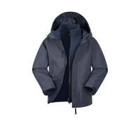 Mountain Warehouse Kids Fell 3 in 1 Jacket Water Resistant Children Raincoat