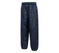 Mountain Warehouse Kids Fleece Lined Waterproof Trousers - Navy - 13 Years - Navy - 100% Polyester