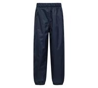 Mountain Warehouse Kids Fleece Lined Waterproof Trousers - Navy - 3-4 Years - Navy - 100% Polyester