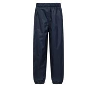 Mountain Warehouse Kids Fleece Lined Waterproof Trousers - Navy - 5-6 Years - Navy - 100% Polyester