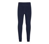Mountain Warehouse Kids Fluffy Fleece Lined Leggings - Navy - Navy - M-L