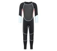 Mountain Warehouse Kids Full Wetsuit - 2mm Thickness, UPF50+, Neoprene Children's Wetsuit, Flat Seams, Easy Glide Zip Swimming Wetsuit - Spring Summer Pale Pink Kids Size 5-6 Years