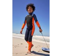 Mountain Warehouse Kids Full Length 2mm Wetsuit | Sun UV Protection with UPF50+, Neoprene Children's One Piece Swim Suit with Flat Seams, Easy Glide Zip, Ideal for Beach, Surf