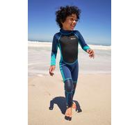 Mountain Warehouse Kids Full Length 2mm Wetsuit | Sun UV Protection with UPF50+, Neoprene Children's One Piece Swim Suit with Flat Seams, Easy Glide Zip, Ideal for Beach, Surf