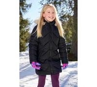 Mountain Warehouse Kids Galaxy Water Resistant Padded Jacket - Black - 5-6 Years - Black - 100% Polyester