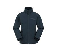 Mountain Warehouse Kids Grasmere Soft Shell Jacket - Navy - 7-8 Years - Navy - 96% Polyester/4% Elastane
