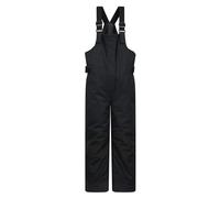Mountain Warehouse Kids Hakuba Snow Salopettes - Black - 7-8 Years - Black