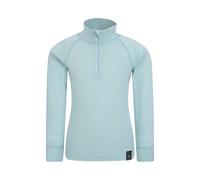 Mountain Warehouse Kids Half Zip Merino Top Unisex Lightweight Winter Base Layer
