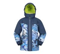 Mountain Warehouse Himalayan Waterproof Kids Ski Jacket - Navy - Navy - Size: 7-8y