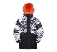 Mountain Warehouse Himalayan Waterproof Kids Ski Jacket - Grey - Grey - Size: 7-8y