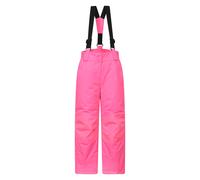 Mountain Warehouse Honey Kids Snow Pants - Snowproof Childrens Trousers, Water Resistant Rain Pants with Zipped Pockets - for Sports, Skiing Holidays, Snowboarding Light Pink Kids Size 9-10 Years