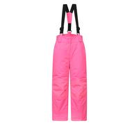 Mountain Warehouse Honey Kids Snow Pants - Snowproof Childrens Trousers, Water Resistant Rain Pants with Zipped Pockets - for Sports, Skiing Holidays, Snowboarding Light Pink Kids Size 3-4 Years