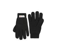 Mountain Warehouse Kids Knitted Thinsulate Thermal Gloves - Easy Care, Classic Childrens Gloves, Thinsulate Insulation, Elastic Cuffs - For Hiking, Travelling & Outdoors Black S-M