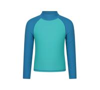 Mountain Warehouse Kids Long Sleeve UPF 50+ Rash Vest | Boys & Girls Lightweight & Quick-Dry Sun Protected Swim Top, Childrens Rash Guard with Flat Seams for Beach, Surfing, Summer