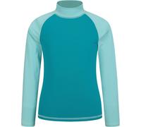 Mountain Warehouse Kids Long Sleeved Rash Vest - Light Blue - Light Blue - Size: 3-4y