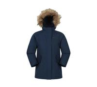 Mountain Warehouse Kids Lumi Waterproof Jacket - Navy - Navy - 5-6 Years - 100% Polyester
