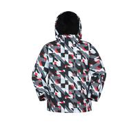 Mountain Warehouse Kids Mogal Geometric Ski Jacket - Dark Grey - 5-6 Years - Dark Grey